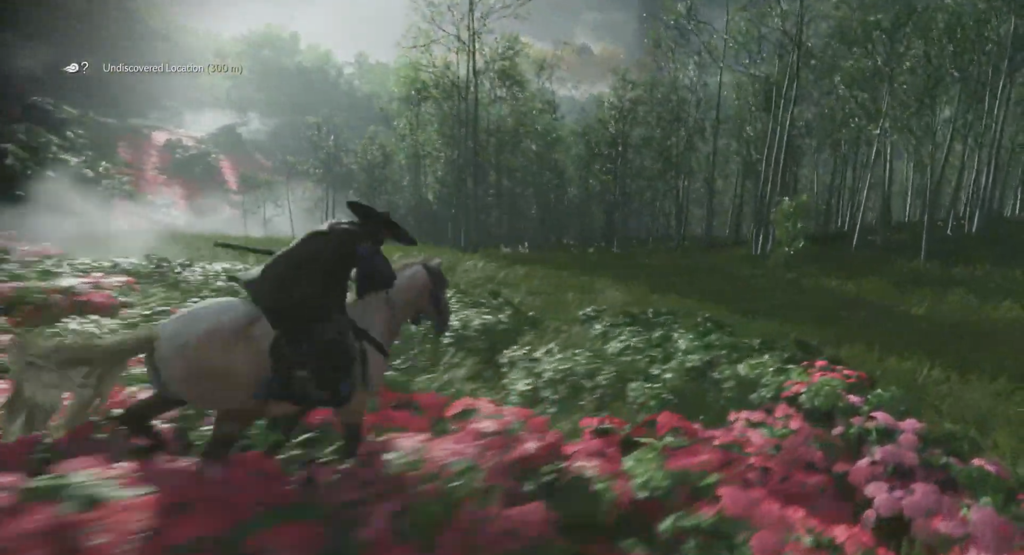 Captures d'écran du jeu Ghost of Tsushima.