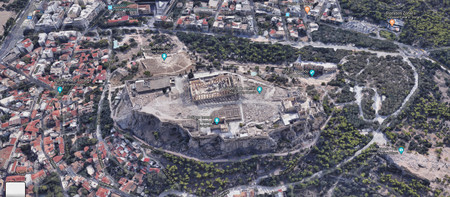 Atenas Google Maps