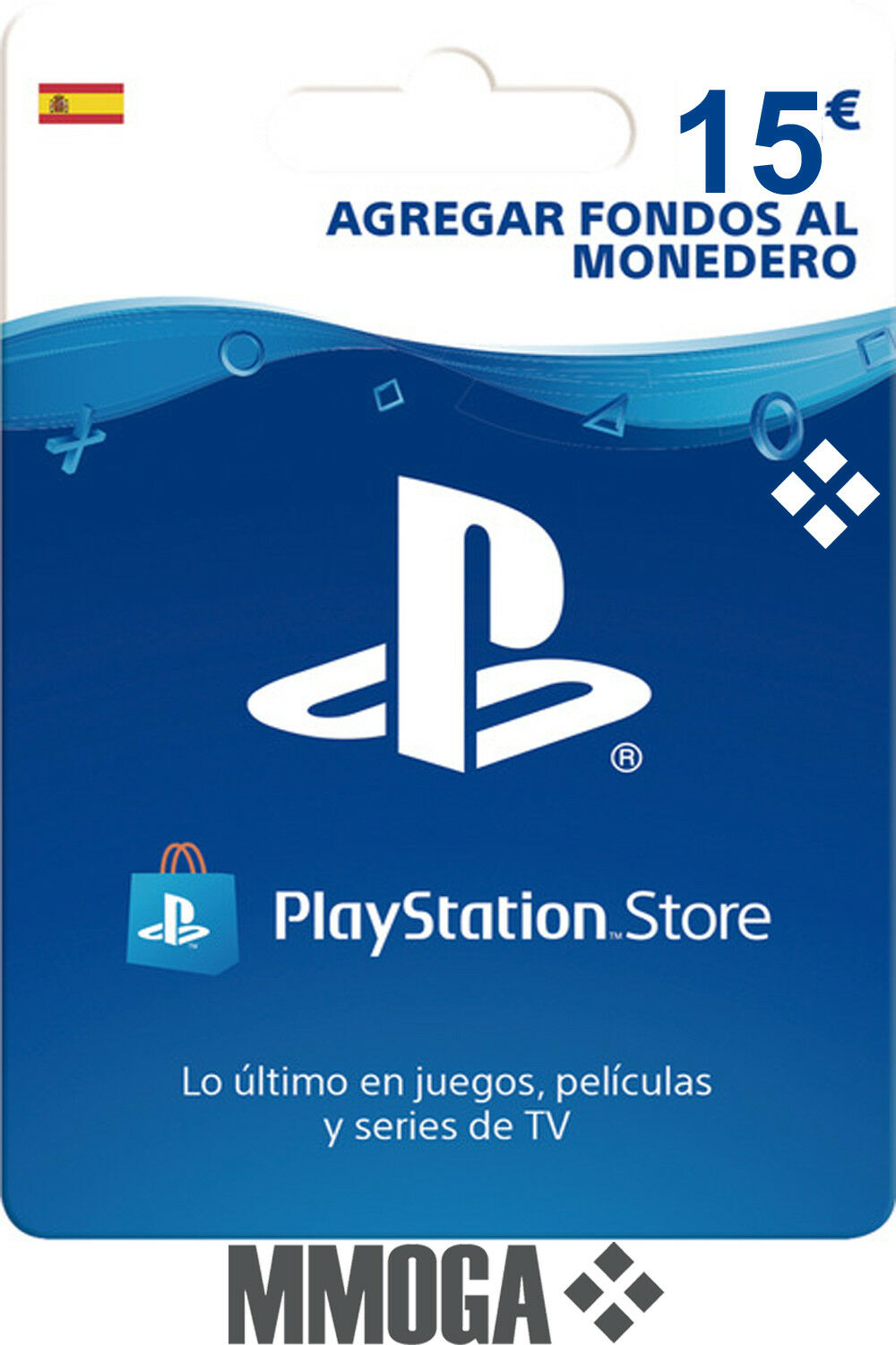 15 € Carte prépayée PlayStation Network PSN PS3 PS4 PS Vita Code 15 Euro - FR