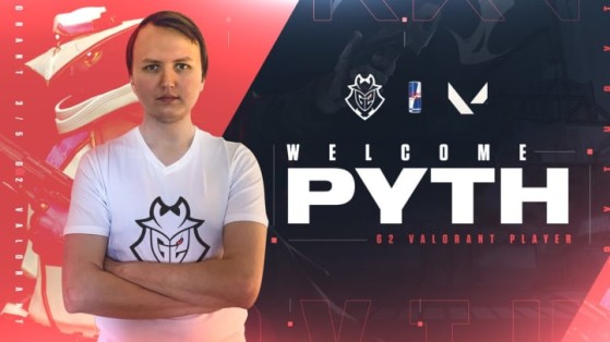 Pyth est l'autre perte possible de G2 Esports - Valorant