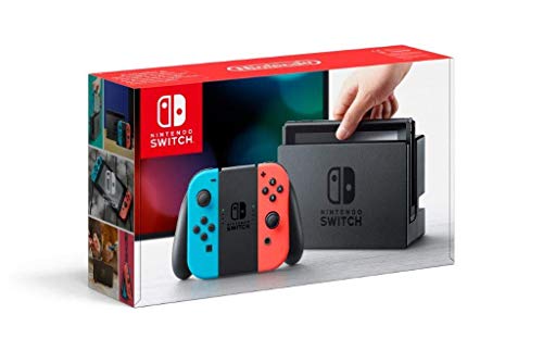 Nintendo Switch - Console bleu néon/rouge néon