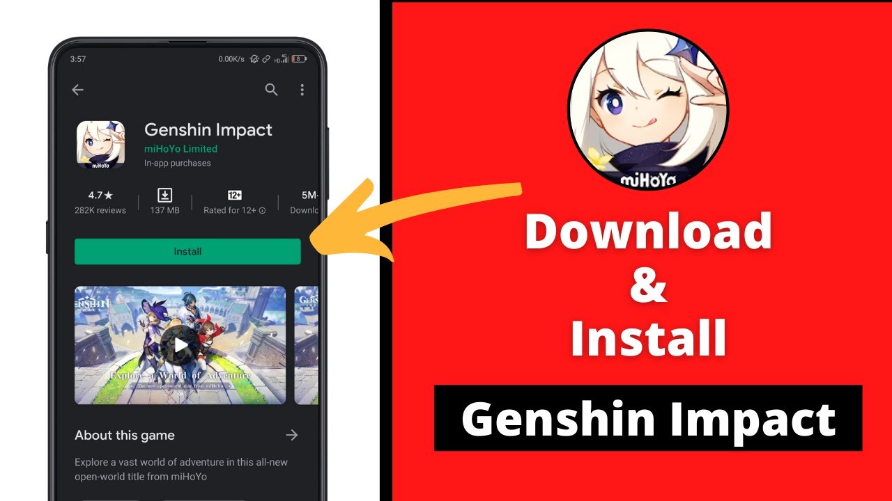 how to download genshin impact on galaxy tab a