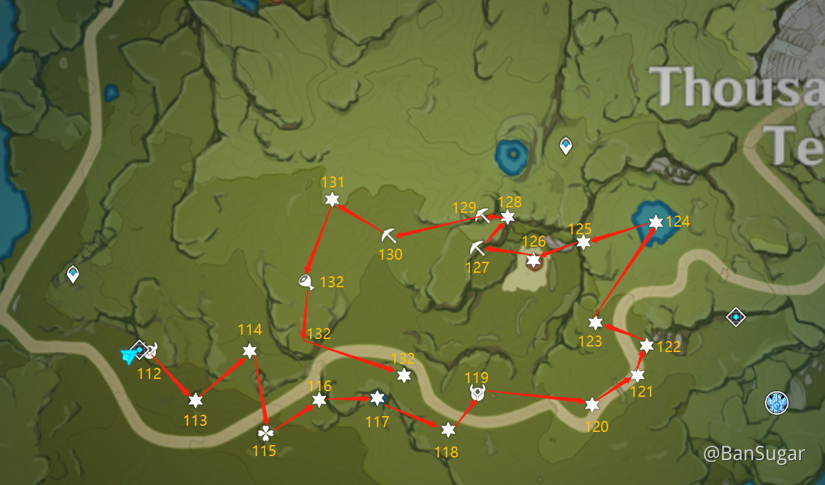 Hoyolab interactive map. Genshin Impact Chest Route. Геншин Спрингвейл на карте. Долина лесозаготовок Геншин. Лагерь альбедо Геншин на карте.