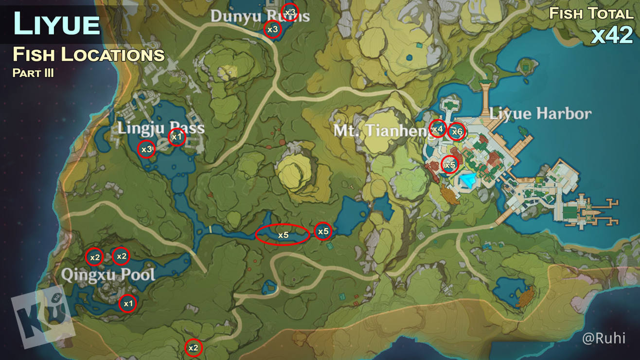 Where Are The Fishing Spots In Genshin Impact Gaming Section