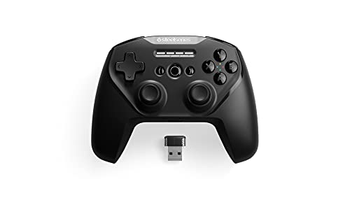 SteelSeries Stratus Duo - Manette de jeu sans fil, Chromebook, Android, Windows, Oculus Go, Samsung Gear VR